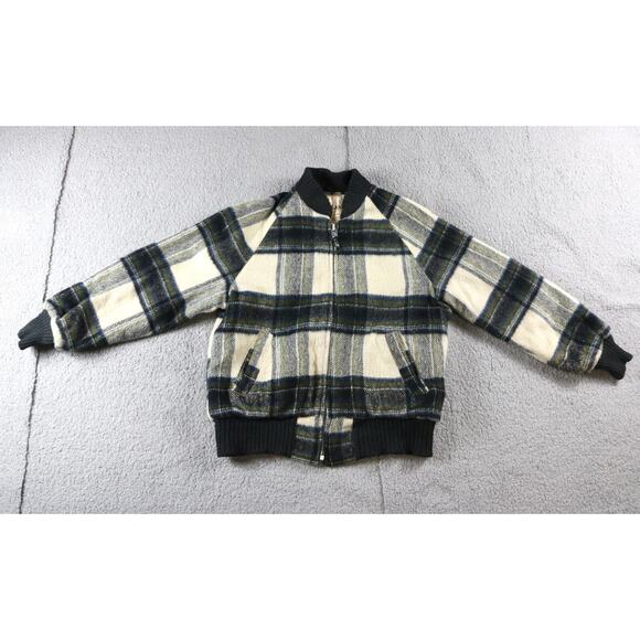 Lakeland Jacket Mens 40 Vintage Wool Plaid Bomber Talon Zipper 70s - Picture 1 of 7